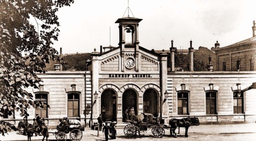 Bahnhof Leisnig - historisches Gebäude in Mittelsachsen