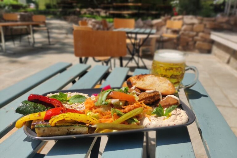 Biergarten mi Mittelsachsen - Vegan!